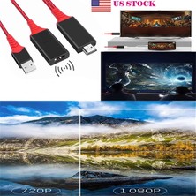 Flamex 1080P HDMI 2 In1 Cast Telefondan Tv Wireless Dönüştürücü ADAPTÖR-(5775)