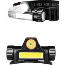 Sepetink Kafa Lambası Çalışma Işığı Kafa Feneri Şarjlı Mıknatıslı Fenerli