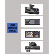 Sepetink Ta-01 2.0 Inç Ekranlı 3 Kanallı Araç Kamerası