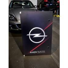 Axoy Elektrik 22/11 Kw Trifaze Ev Şarj Panosu – Siemens Iç Donanım, Bağlantıya Hazır, Opel Özel Baskılı