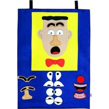 Flamex AND-5123 Cırtlı Pano Yüz Ifadeleri Erkek