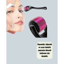 Sepetink Dermaroller Titanyum 540 Iğneli 1 mm Cilt Yenileme ve Anti Aging Etkisi