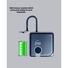 Sepetink Type-C Şarj Girişli Taşınabilir Elektrikli Hava Pompası