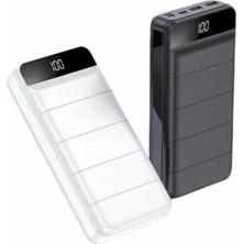 Sepetink Powerbank 50.000 Mah Dijital Göstergeli Taşınabilir 4 Portlu Hızlı Powerbank
