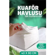 Flamex Turk Tek Kullanımlık Kuaför Havlusu - Berber Havlusu Spa Havlusu Medikal Havlu 100 Ad