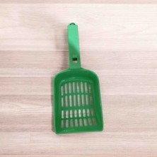 Mücevher Yapı Kedi Kumu Temizleme Küreği(Yeşil)