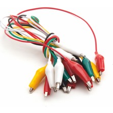 Edulab KROKODİLLİ KABLOLAR (40 cm.7'li tk.)