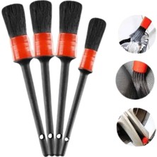 Sepetink Araç Içi LED Aksesuar 5 Farklı Detaylı Araba Temizlik Fırçası Oto Temizleme Fırçası