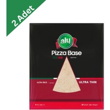 Aly Ultra Ince Pizza Tabanı 27 cm (440 G) X2 Adet - Evde Gerçek Italyan Pizzası Deneyimi