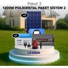 Urla Solar 1200W Polikristal Paket Sistem 2 (Paket 3)