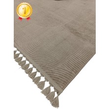 Aven Home Püsküllü Lüx Kaymaz Taban Halı Koridor Mutfak Yolluk Makinede Yıkanabilir