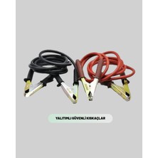 Sepetink 1200A Güçlü Akü Takviye Kablosu 2m Büyük Maşalı Acil Yardım