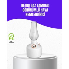 Sepetink Retro Gaz Lambası Görünümlü Ledli Buhar Püskürtücü Aroma Difüzör