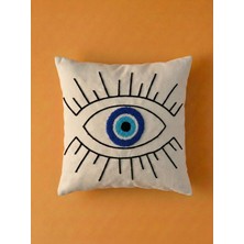 Maharat Desenli Bohem Punch Kırlent Yastık Kılıfı