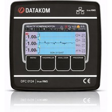 DATAKOM DFC-0124 TFT (12R) 4.3''  SVC'Lİ REAKTİF GÜÇ KONTROL RÖLESİ