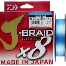 Daiwa J-Braid Grand 135MT 0.20MM 8x Island Blue Ip Misina