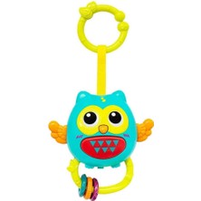 Flamex Müzikli ve Işıklı Çıngıraklı Baykuş Puset Oyuncağı