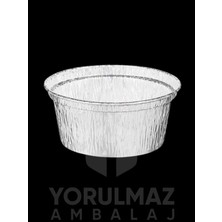 Yorulmaz Ambalaj 24 Adet Krem Karamel Kasesi – Alüminyum, Isıya Dayanıklı, Tek Kullanımlık | Pastane & Paket Servis Uyumlu