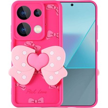 Ceponya Poco M6 Pro 4g Kılıf Kamera Korumalı Figürlü Tasarım Silikon Kapak