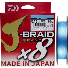 Daiwa J-Braid Grand 135MT 0.16MM 8x Island Blue Ip Misina