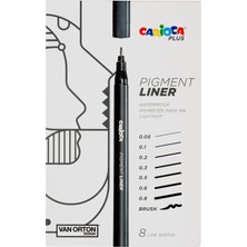 Carioca Plus Pigment Çizim Seti 8'li