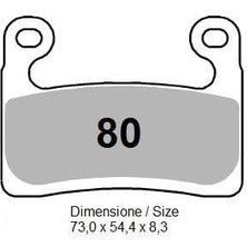 Trofeo Bmw S 1000 Xr 20-21 Ön Fren Balatası Sinterli Takım