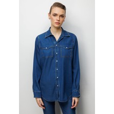 Ekol Çıtçıtlı Polo Yaka Bluz 2102