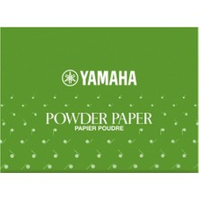 Yamaha Yac 1112-P Pudralı Kağıt - Powder Paper (Bakım Aksesuarı - Nefesli) | Klarnet, Saksafon ve Flüt Güdüklerinin (Pad) Yapışmasını Önleyen Özel Pudralı Doku Deri Bakımı