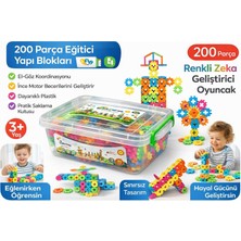 Üçgen Toys Building Blocks 200 Parça
