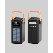 Sepetink 80000 Mah Yüksek Kapasiteli Powerbank Göstergeli Solar Şarj Cihazı