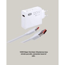 Sepetink 120W Mi Turbo Destekli Hızlı Şarj Cihazı Type-C Uyumlu Akım Korumalı