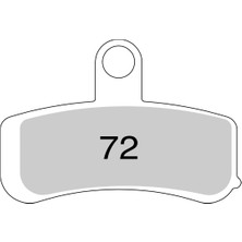 Trofeo Vespa Gts 125 Ön Fren Balatası Sinterli