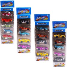 3999-5 - Sports Car 5 Li Araba Seti (Lisinya)