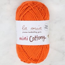 Akıllı Durak La Mia Mini Cottony 25 gr Turuncu Bebek El Örgü Ip