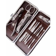 Sepetink 12 Parça Manikür Pedikür Seti Tırnak Bakımı Nasır Temizleme El Ayak Bakımı