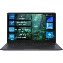 Asus Expertbook B1 B1503CVA Intel Intel® Core™ I7-13620H 24GB Ddr5 1tb SSD 15.6"fhd (1920 x 1080) Windows 11 Pro Taşınabilir Bilgisayar+ Mouse Hediyeli B1503CVAWS75438EX09