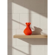 Sepetink Kalpli Vazo Turuncu