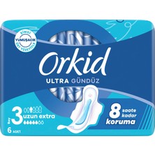 Orkid Ultra Hijyenik Ped Uzun Extra (Boy 3) 6 Adet
