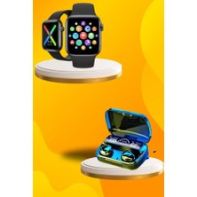 Sepetink Kaliteli Akıllı Saat ve Kaliteli Bluetooth Kulaklık Anc Özelliği Uzun Pil Ömrü