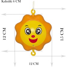 Chubby Baby Bebek Beşiği Için Müzikli Ninni Kutusu – 2 Ninni + 10 Melodi – Otomatik Tekrar – Askılı