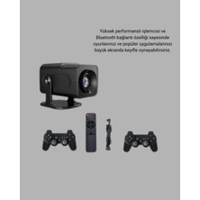 Sepetink Android Projeksiyon Game Box – 1280X720P Hd Çözünürlük, Bluetooth,hdmı ve USB Girişli