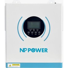 Np Power 3500W 3.5kw Tam Sinüs Akıllı Inverter - 100A Mppt - 500VDC Panel NP3500