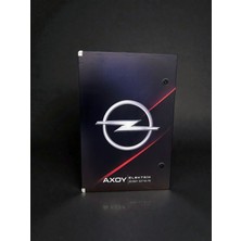 Axoy Elektrik Siemens Sigortalı | Opel Temalı Baskılı Ev Şarj Panosu 7.4 Kw Bağlantıya Hazır