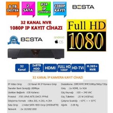 NVR-83321 Nvr Ip 32 Kanal Kamera Kayıt Cihazı - Eseecloud