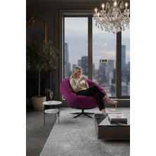 AVYNA Calma™ 360 Derece Dönen Mekanizmalı Tekli Koltuk Berjer & Yatak Olabilen Minder - Ithal Kumaş