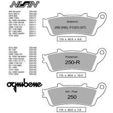 Trofeo Honda Xl 1000 V Varadero Ön Fren Balatası Sinterli Takım