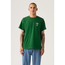 Levi's Ss Relaxed Fit Tee Script Eden Yeşil Erkek T-Shirt 16143-2442