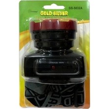 Calperia Gold Silver GS-5032A 3 Watt Power Led'li Şarj Edilebilir Kafa Lambası