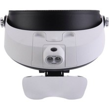 Calperia 5 Mercekli Çok Fonksiyonlu Başlık Tip Işıklı Büyüteç MG-81001-G