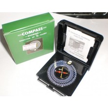 Calperia Özel Kutulu Kıble Tayini Için Pusula Kare Kutu